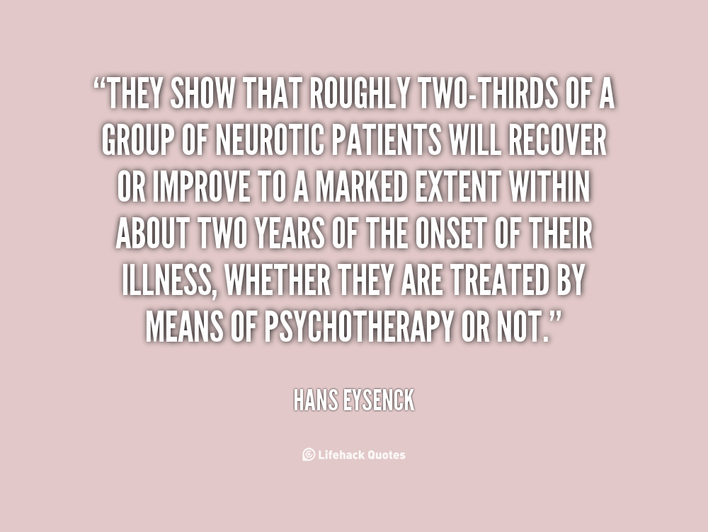 Hans Eysenck's quote #2