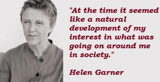Helen Garner's quote