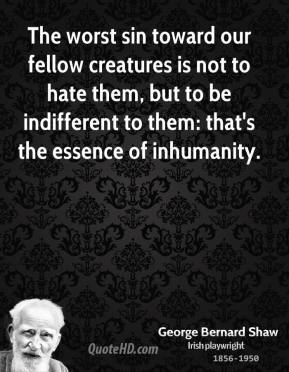 Inhumanity quote #2