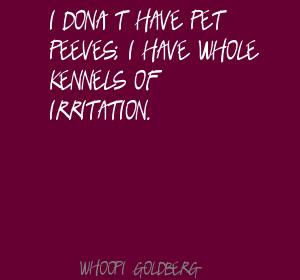 Irritation quote #1