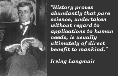 Irving Langmuir's quotes, famous and not much - Sualci Quotes 2019