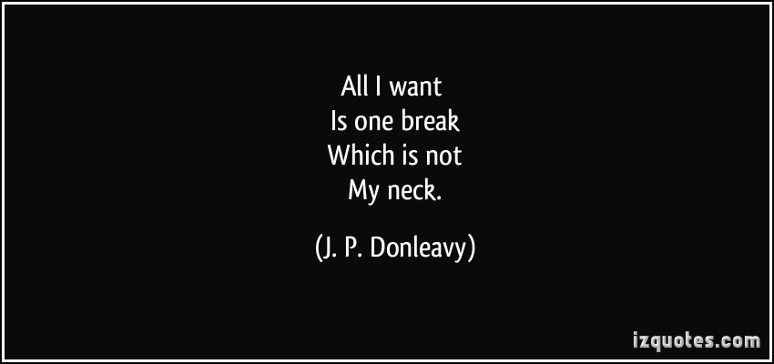J. P. Donleavy's quote #6