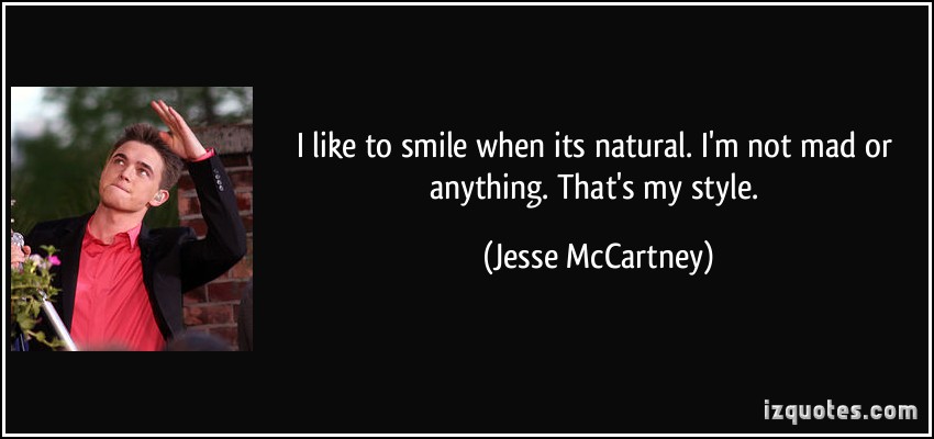 Jesse McCartney's quotes, famous and not much - Sualci Quotes 2019