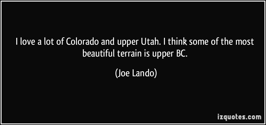Joe Lando's quote #6