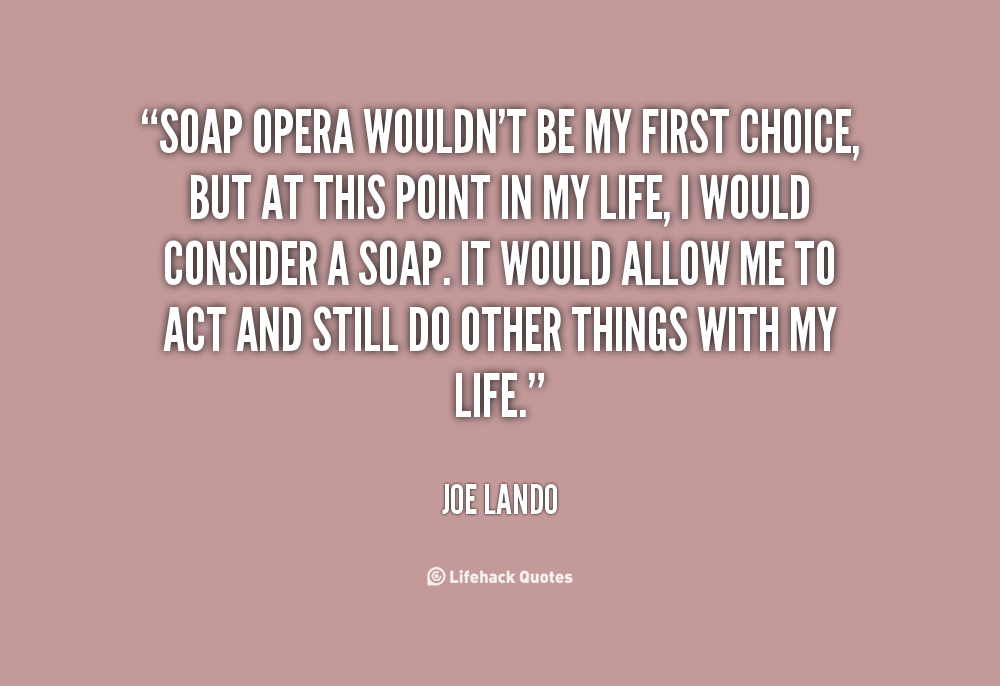 Joe Lando's quote #3