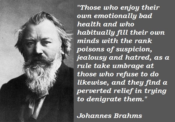 Johannes Brahms's quotes, famous and not much - Sualci Quotes