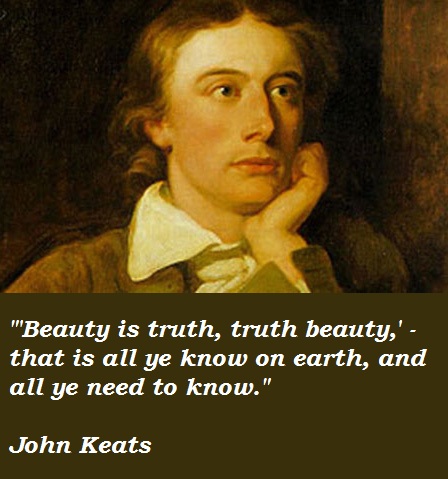 keats praised one