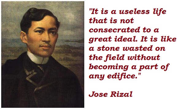 Rizal Quotes Tagalog / Jose Rizal Famous Quotes Quotesgram - Jose rizal