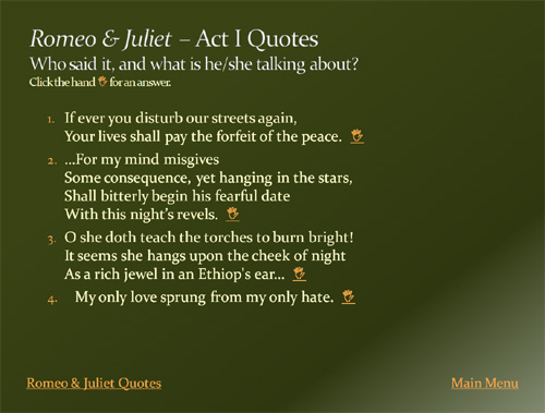 Juliet quote #1