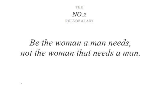 Lady quote #1