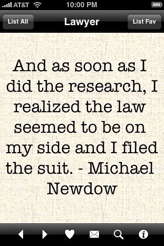 Lawyer quote #1