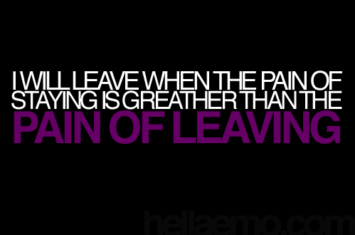 Leaving quote #8