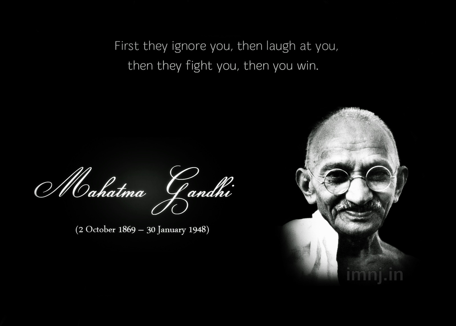 Mahatma Gandhi's quote #7