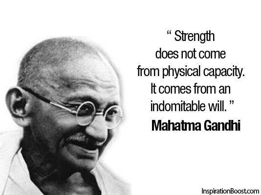 Mahatma Gandhi's quote #1
