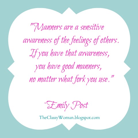 Manners quote #6