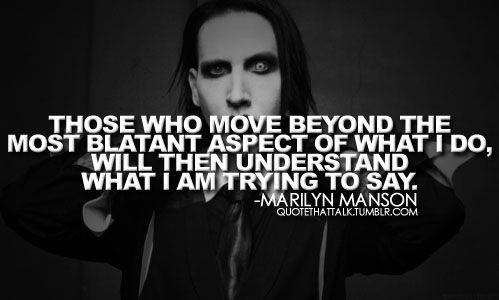 Marilyn Manson quote #2