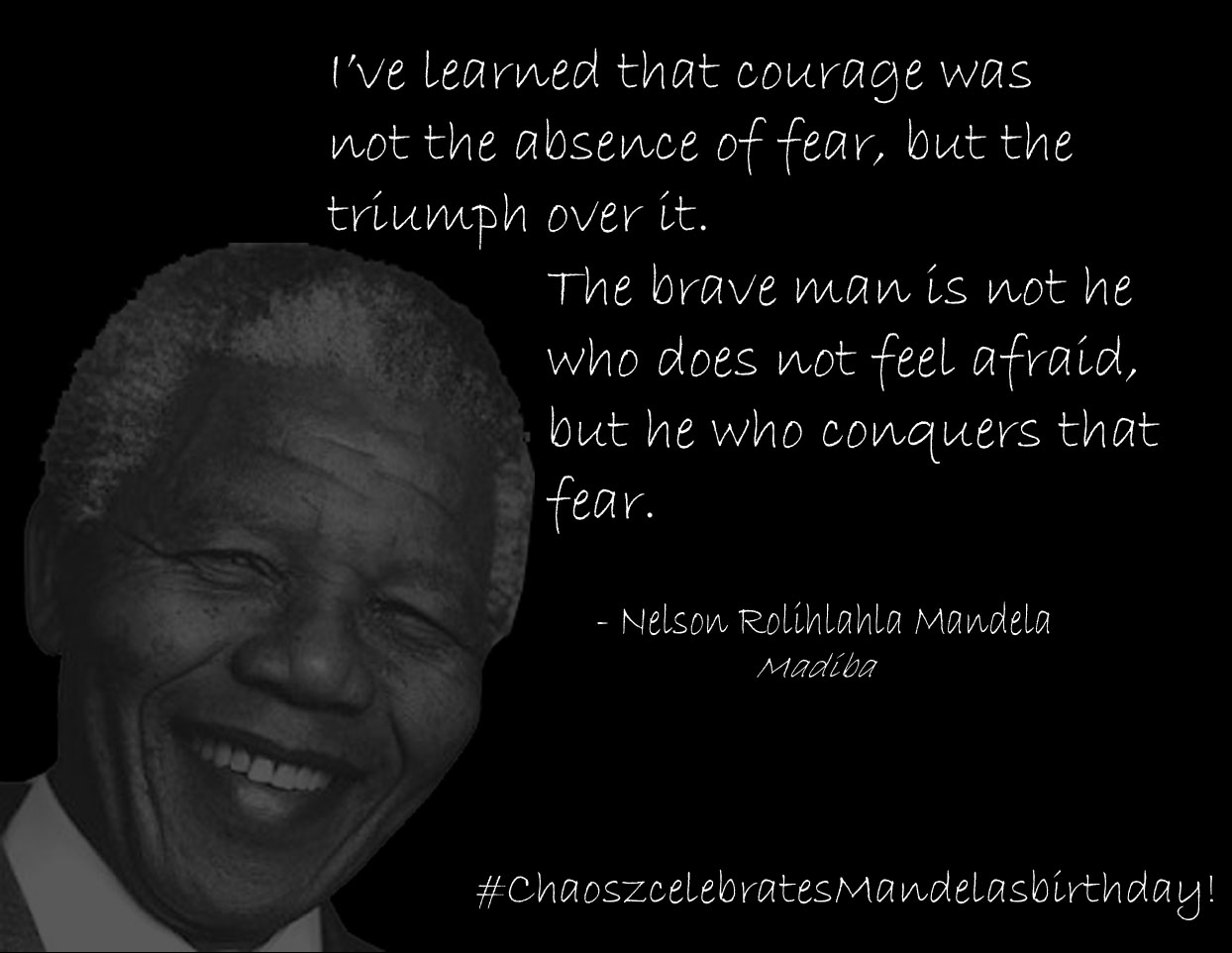 Nelson Mandela quote #1