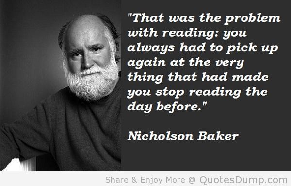 Nicholson Baker's quote #3