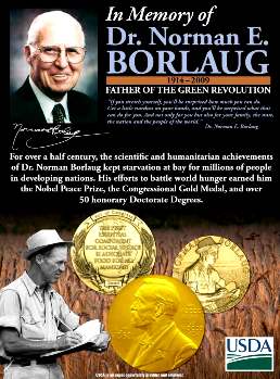 Norman Borlaug's quotes, famous and not much - Sualci Quotes