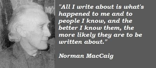 Norman MacCaig's quote #2