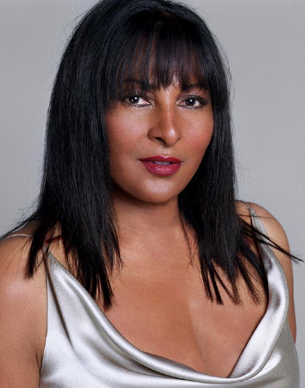 Pam Grier Quote: “Does a black person make them an African American? No.  There are Hispanics that are very, very dark skinned so the word ”