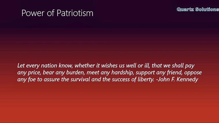 Patriotism quote #8