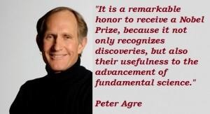 Peter Agre's quote #3