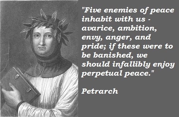 Petrarch's quotes, famous and not much - Sualci Quotes 2019