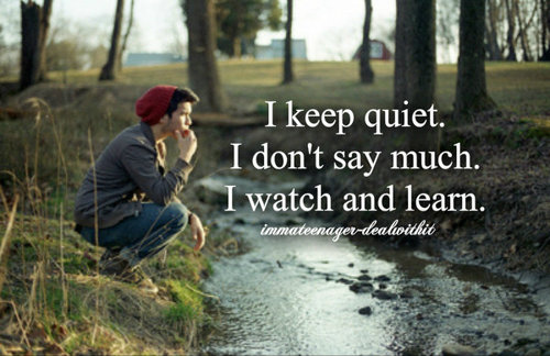 Quiet quote #1