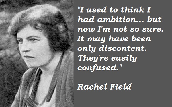 Rachel Field's quote #2