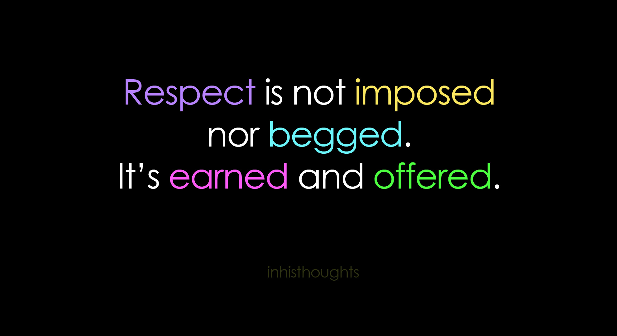 Respected quote #7