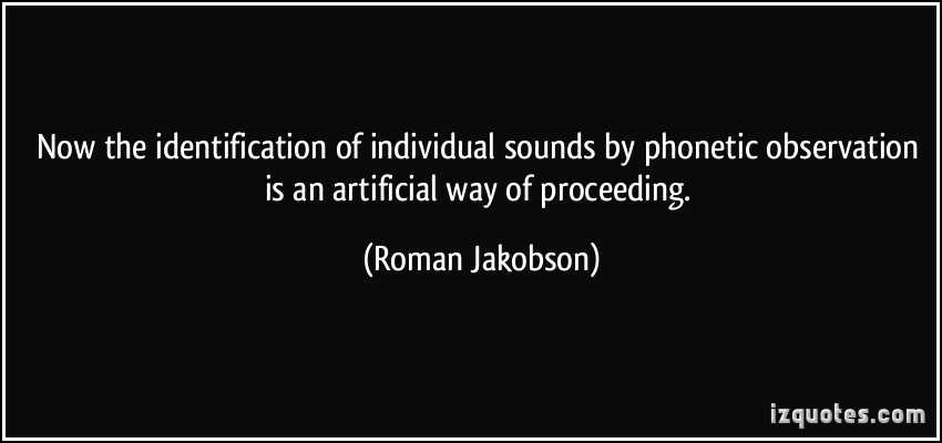 Roman Jakobson's quote #7