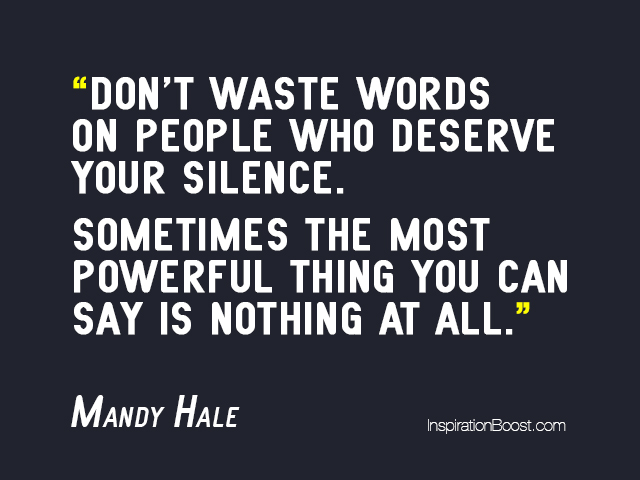 Silence quote #6