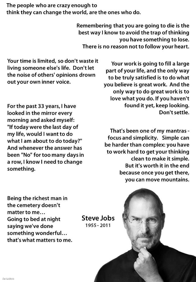 Steve Jobs quote #1