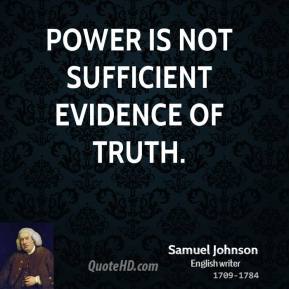 evidence sufficient quotes