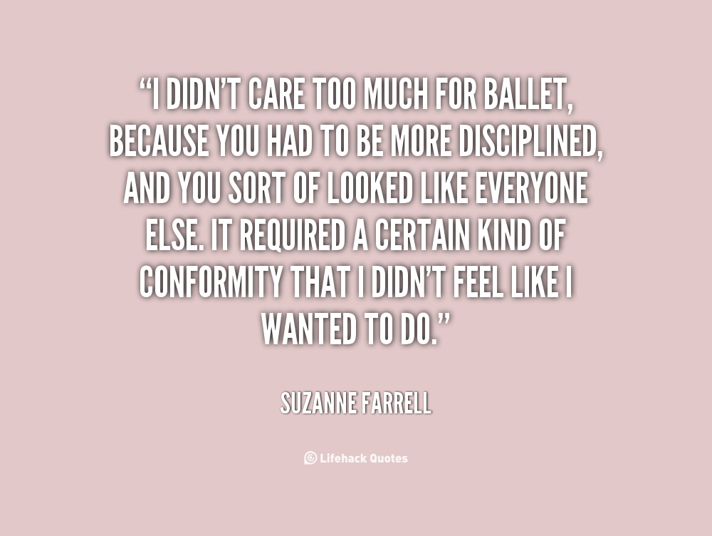 Suzanne Farrell's quote #1