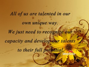 Talent quote #3