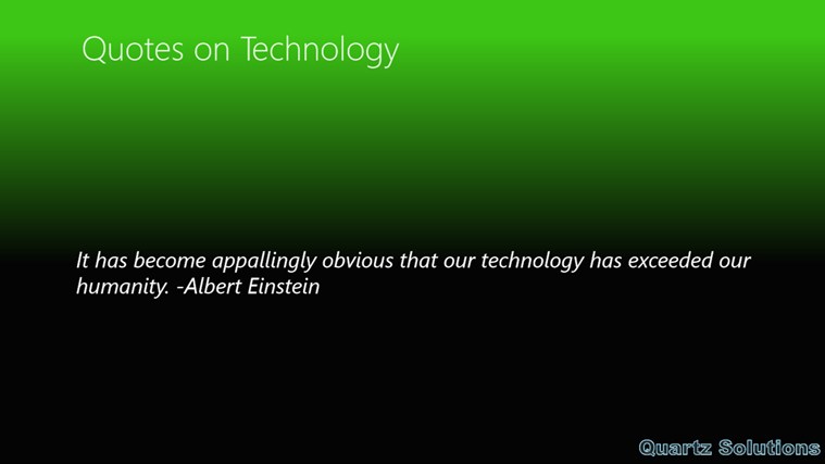 Technology quote #8