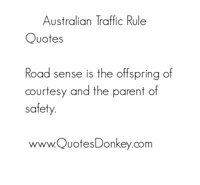 Traffic quote #5