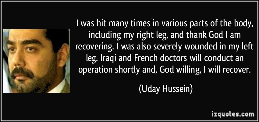 Uday Hussein's quote #1