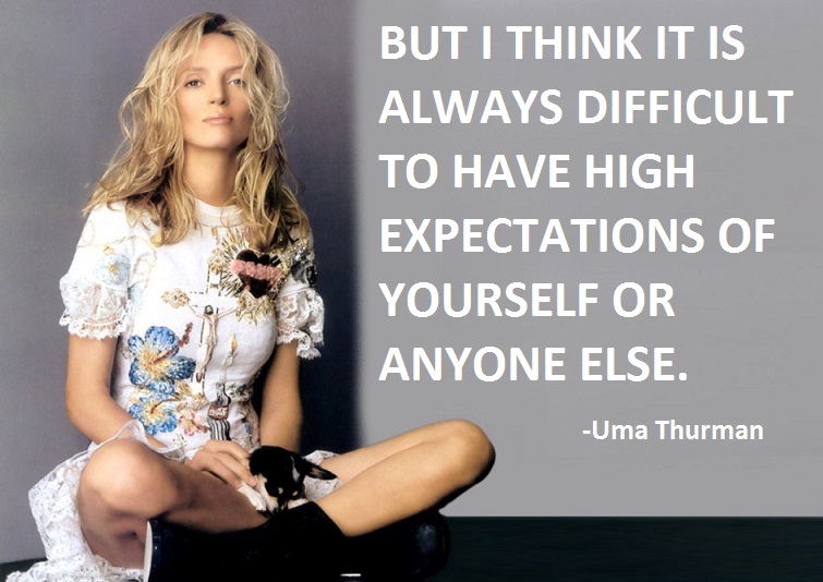 Uma Thurman's quote
