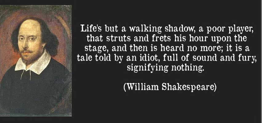 William Shakespeare's quote #8