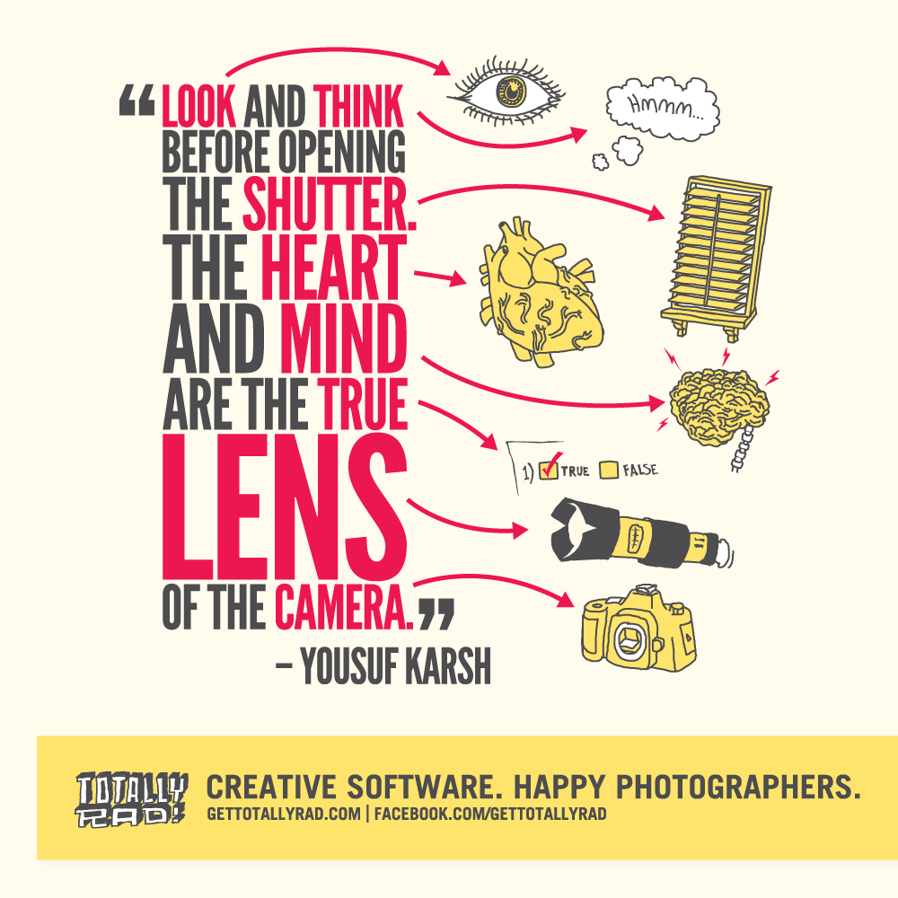 Yousuf Karsh's quote