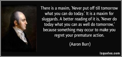 Aaron Burr's quote #1