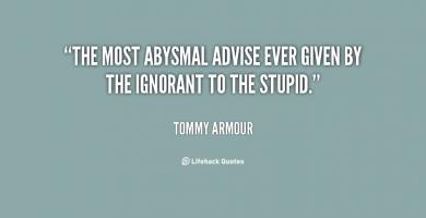 Abysmal quote #2