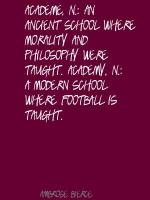 Academe quote #2