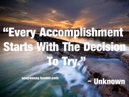 Accomplishment quote #2