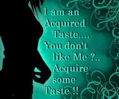Acquired Taste quote #2