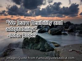 Adaptability quote #2