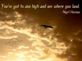 Aim High quote #2
